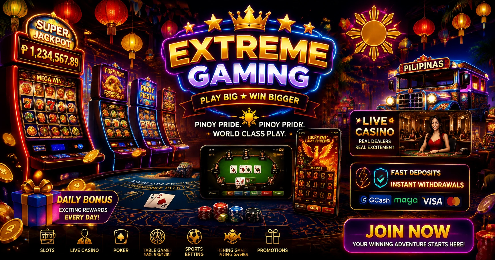 Experience the Excitement of Extreme Gaming 88 Casino Today - image 1 Experience the Excitement of Extreme Gaming 88 Casino Today - image 1
